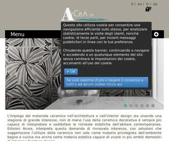 Ceramichearceashop.it(Ceramiche Arcea) Screenshot