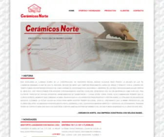 Ceramicosnorte.com.ar(Cerámicos) Screenshot