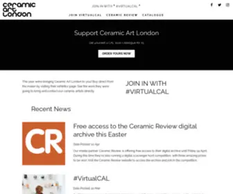 Ceramics.org.uk(Royal College of Art) Screenshot