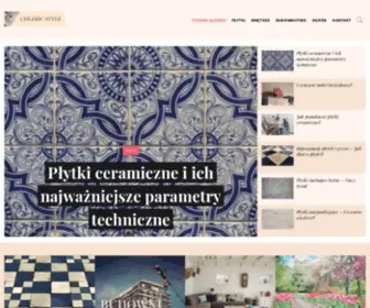 Ceramicstyle.pl(Ceramic Style) Screenshot