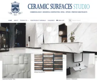 Ceramicsurfaces.com.au(Natural stone tiles) Screenshot