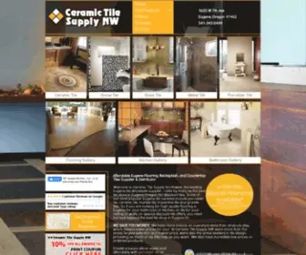 Ceramictilesupplynw.com(Tile Store Eugene OR Ceramic Tile Eugene Tile Flooring Eugene OR) Screenshot