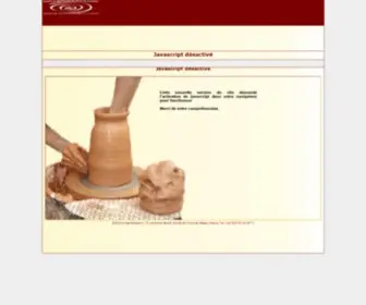 Ceramique.com(ImagineCeramic) Screenshot