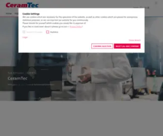 Ceramtec-Group.com(Ceramtec Group) Screenshot