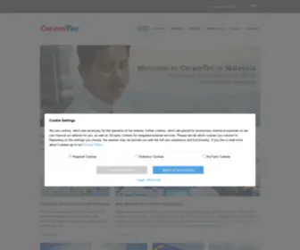 Ceramtec.my(English-language Website) Screenshot