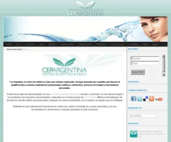 Cerargentina.com(MASAJES, PILATES, PLATAFORMAS VIBRATORIAS, ULTRACAVITACIÓN, DÍA DE SPA, CÁPSULAS TÉRMICAS, DEPILACIÓN LÁSER) Screenshot