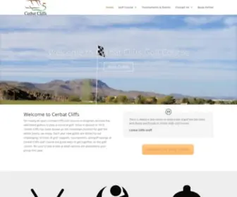 Cerbatcliffsgc.com(Cerbat Cliffs Golf Course) Screenshot