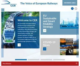 Cer.be(The Voice of European Railways) Screenshot