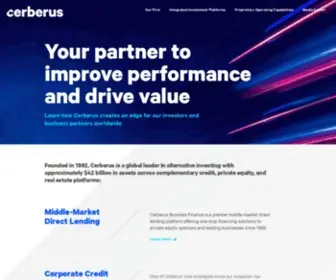 Cerberuscapital.com(Cerberus Capital Management) Screenshot