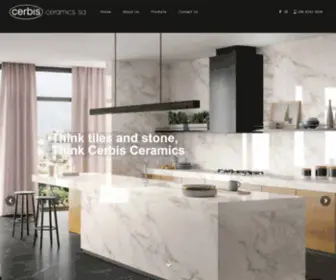 Cerbisceramicssa.com.au(Cerbis Ceramics Tiles Adelaide) Screenshot