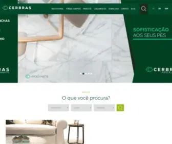 Cerbras.com.br(Cerâmicas) Screenshot