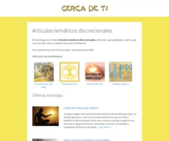 Cerca-DE-TI.com(Cerca de ti) Screenshot