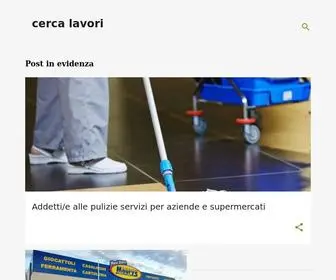 Cercalavori.com(Cerca lavori) Screenshot