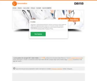 Cercamedico.com(Medici, Specialisti e Cliniche) Screenshot