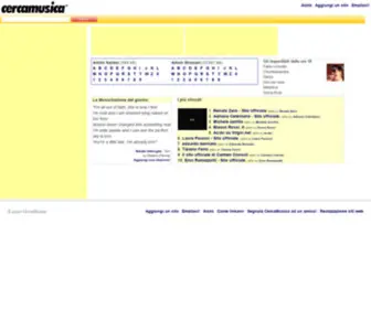 Cercamusica.com(Cerca Musica) Screenshot