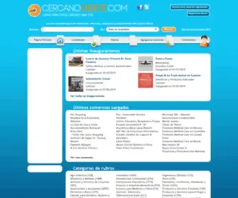 Cercanooeste.com(Guía) Screenshot