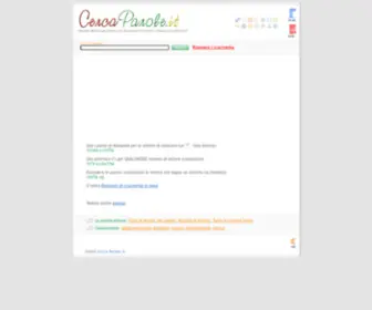 Cercaparole.it(Crossword) Screenshot