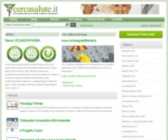 Cercasalute.it(La guida internet su salute) Screenshot