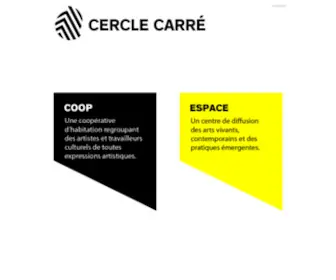 Cerclecarre.coop(Carré) Screenshot