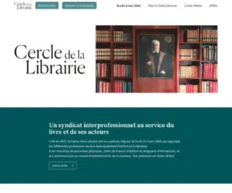 Cercledelalibrairie.org(Cercle de la librairie) Screenshot