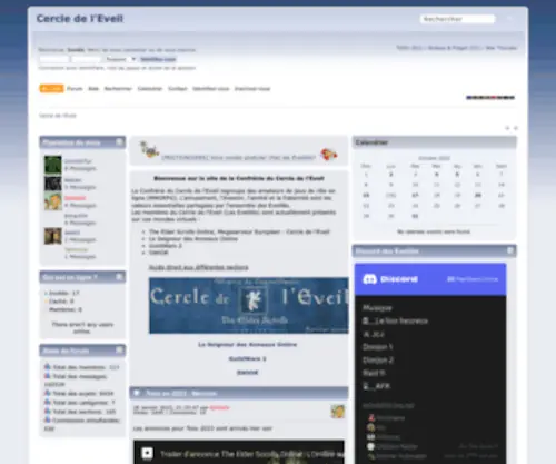 Cercledeleveil.fr(Cercle de l'Eveil) Screenshot