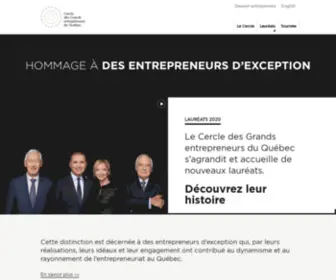 Cercledesgrandsentrepreneurs.com(Cercledesgrandsentrepreneurs) Screenshot