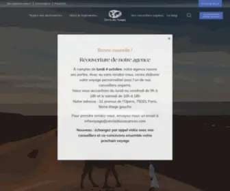 Cercledesvoyages.com(Cercle des Voyages) Screenshot