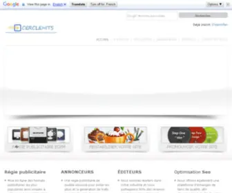 Cerclehits.com(Plateforme de publicit) Screenshot