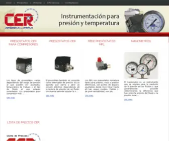 Cer.com.ar(CER América Latina S.A) Screenshot