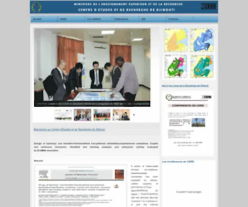Cerd.dj(Centre d'Etudes et de Recherche de Djibouti) Screenshot