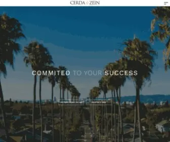Cerda-Zein.com(Cerda Zein) Screenshot