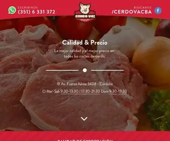 Cerdova.com.ar(Cerdo Va) Screenshot