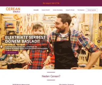 Cerean.com.tr(Ucuz Elektrik) Screenshot
