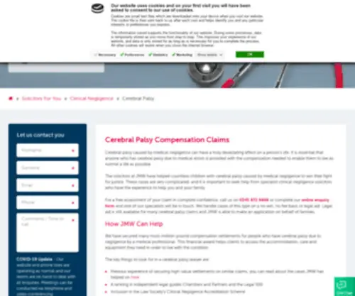 Cerebral-Palsy-Solicitor.co.uk(Cerebral Palsy Solicitor) Screenshot