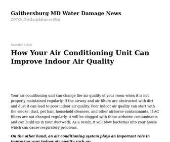 Cerebralpalsycanada.com(Gaithersburg MD Water Damage News) Screenshot