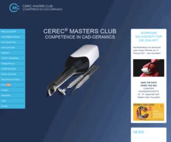 Cerec.de(Cerec Masters Club) Screenshot