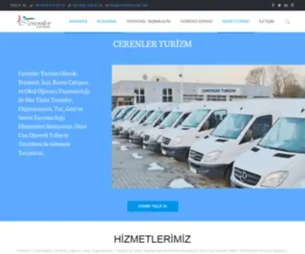 Cerenlerturizm.com(Personel, Öğrenci ve Servis Taşımacılığı) Screenshot