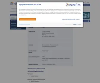 Cerep.fr(Cerep Investor Relations) Screenshot