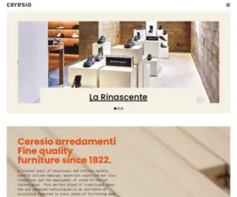 Ceresio.it(Ceresio Arredamenti) Screenshot