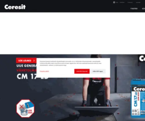 Ceresit.ee(Avaleht) Screenshot