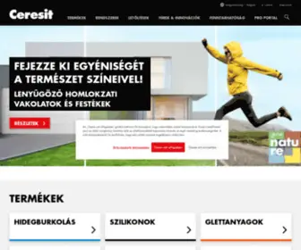 Ceresit.hu(Ceresit Magyarország) Screenshot