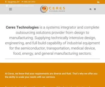 Cerestechnologies.com(Ceres Technologies) Screenshot