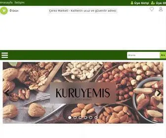 Cerezmarketi.com(Toptan Kuruyemi) Screenshot