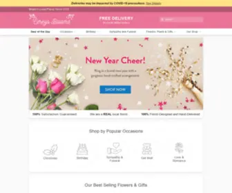 Cerezoblooms.com(Miami FL Florist) Screenshot