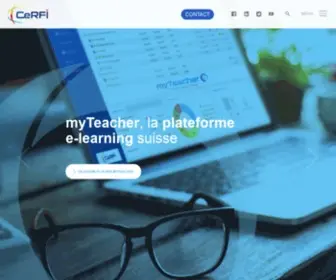Cerfi.ch(CeRFI accompagne les entreprises dans) Screenshot