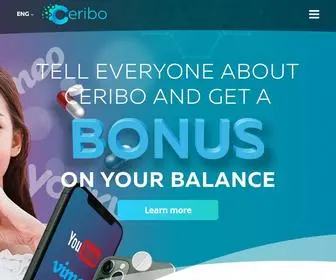 Ceribo.com(Add more credibility to your site) Screenshot