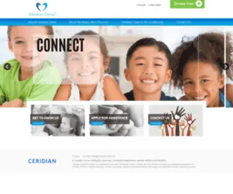 Ceridiancares.ca(Ceridian Cares) Screenshot