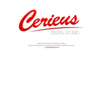 Cerieus.com(Cerieus Digital Studio) Screenshot