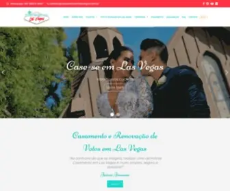 Cerimoniallasvegas.com.br(Casamento e Renovação de Votos em Las Vegas) Screenshot