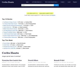 Cerita-Hantu.com(Cerita Hantu) Screenshot